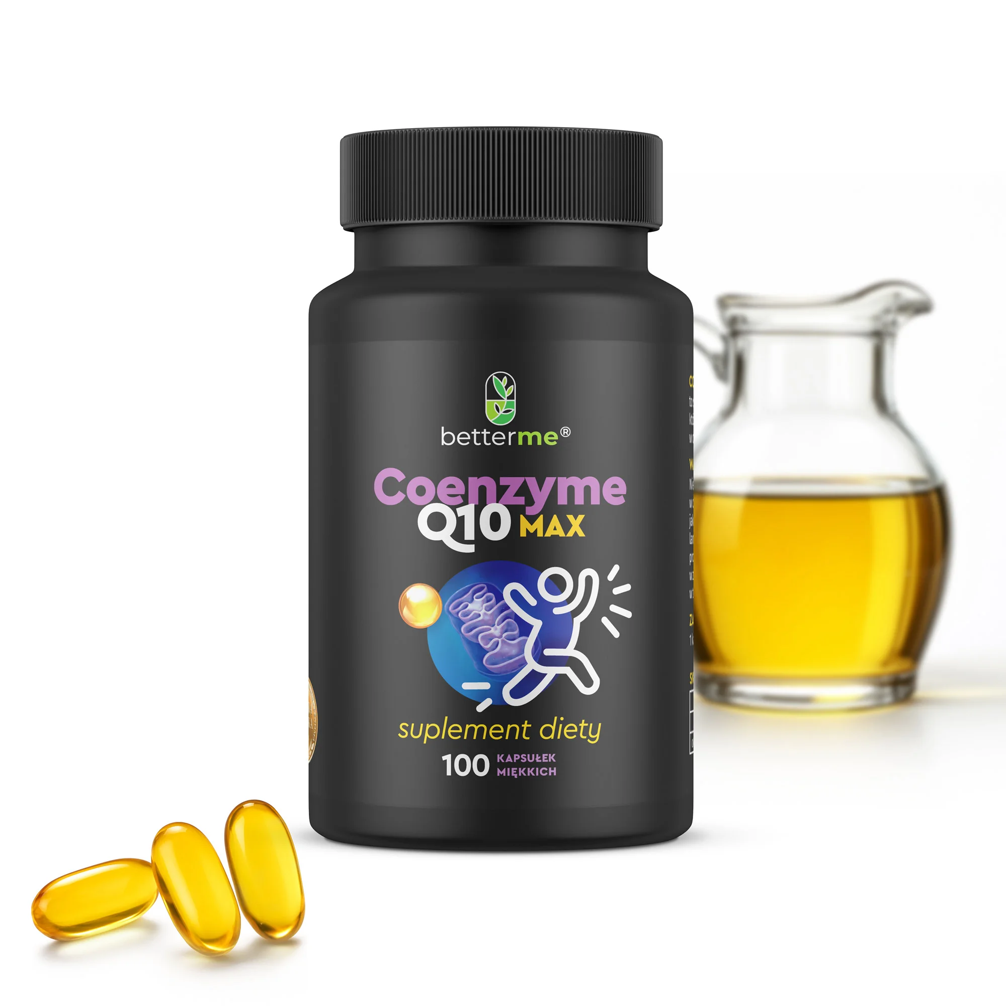 BetterMe Koenzym Q10 Max 100 kapsułek