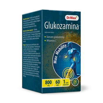 Dr.Max Glukozamina, suplement diety, 60 tabletek 