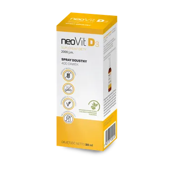 NeoVit D3, spray do ust, suplement diety, 30ml 
