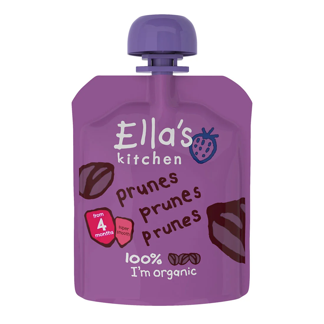 Ella's Kitchen BIO przekąska śliwkowa, 70 g