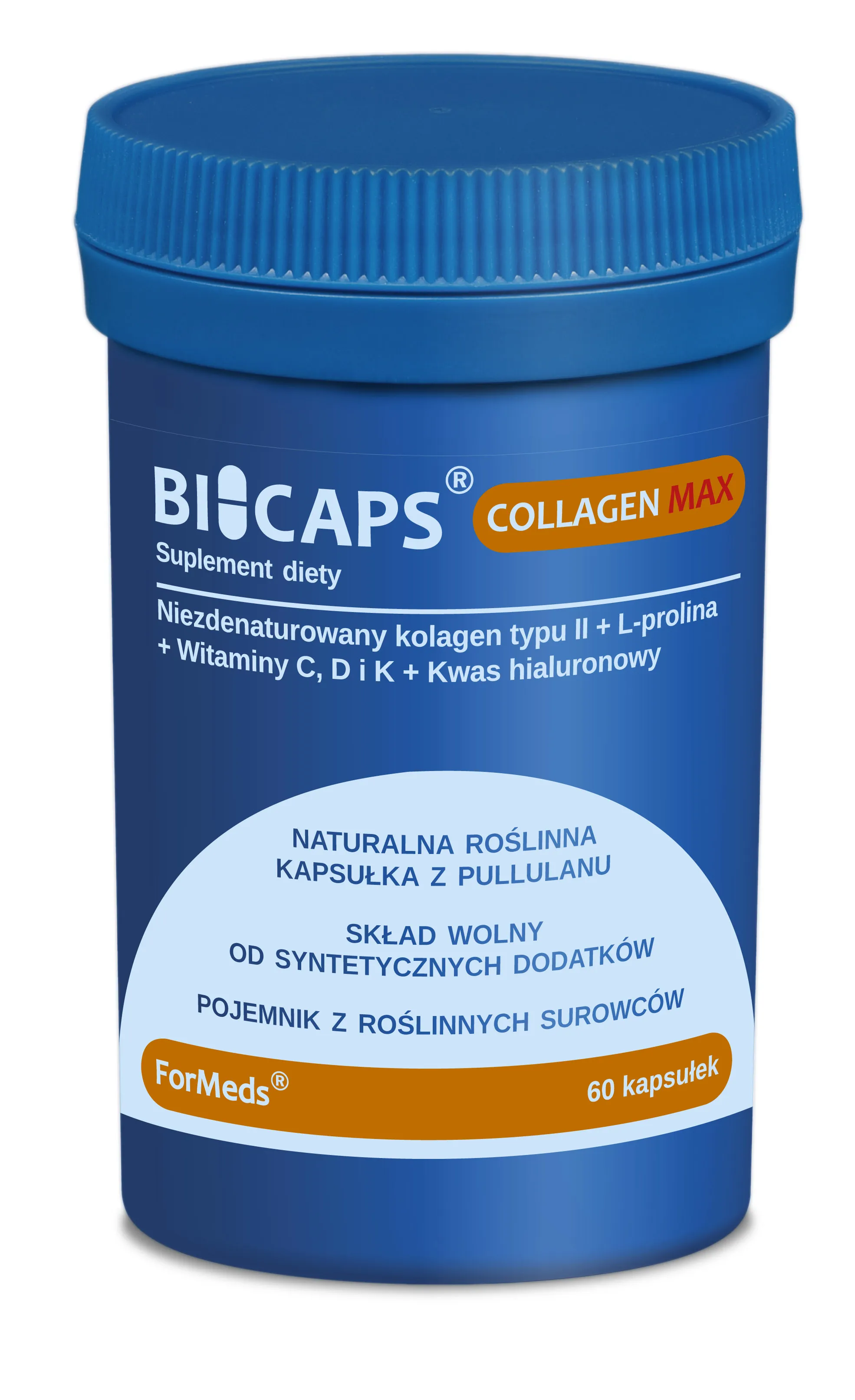 ForMeds Bicaps Collagen Max, suplement diety, 60 kapsułek