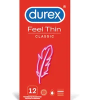 Durex Feel Thin Classic, prezerwatywy, 12 sztuk