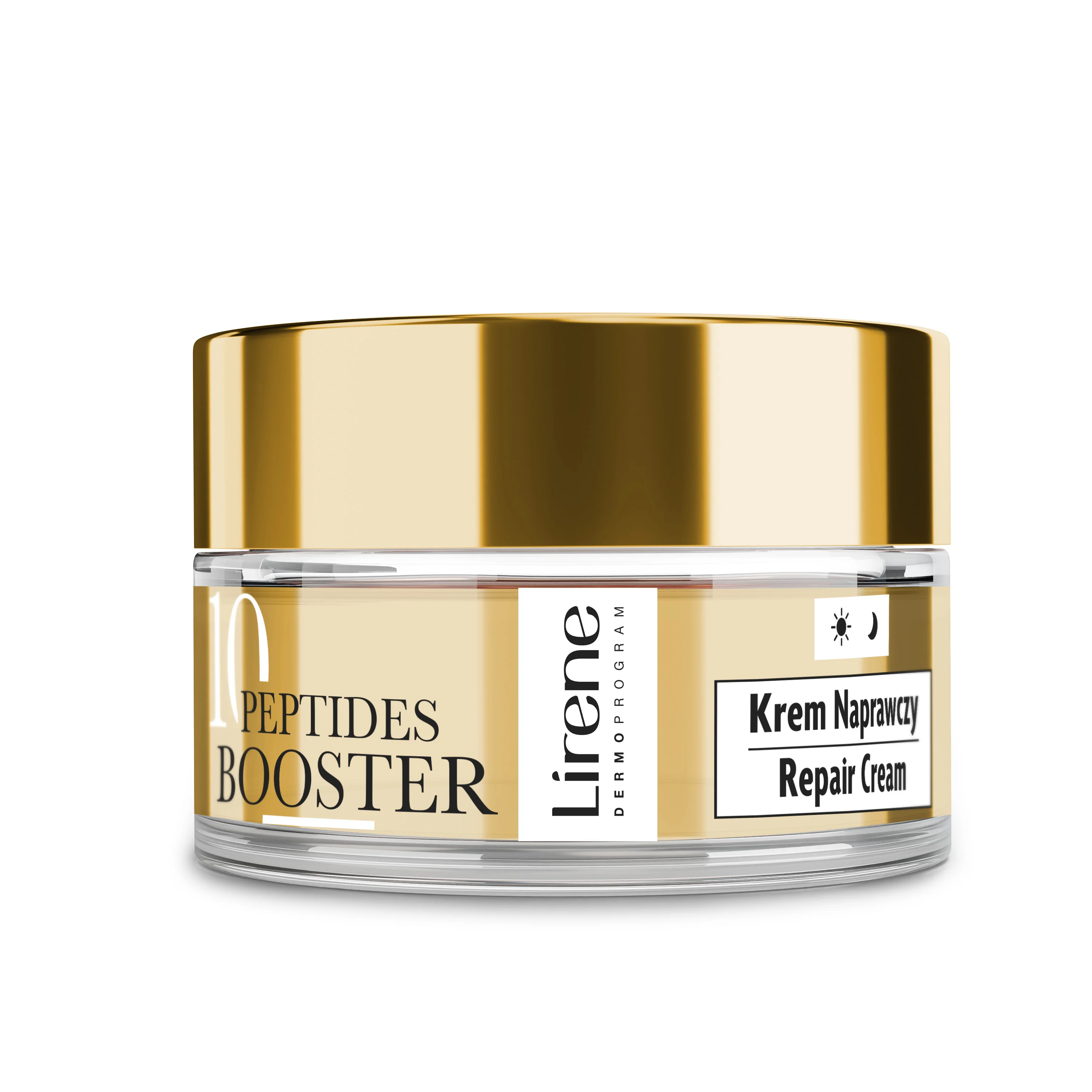 Lirene 10 PEPTIDES BOOSTER krem naprawczy 70+, 50 ml