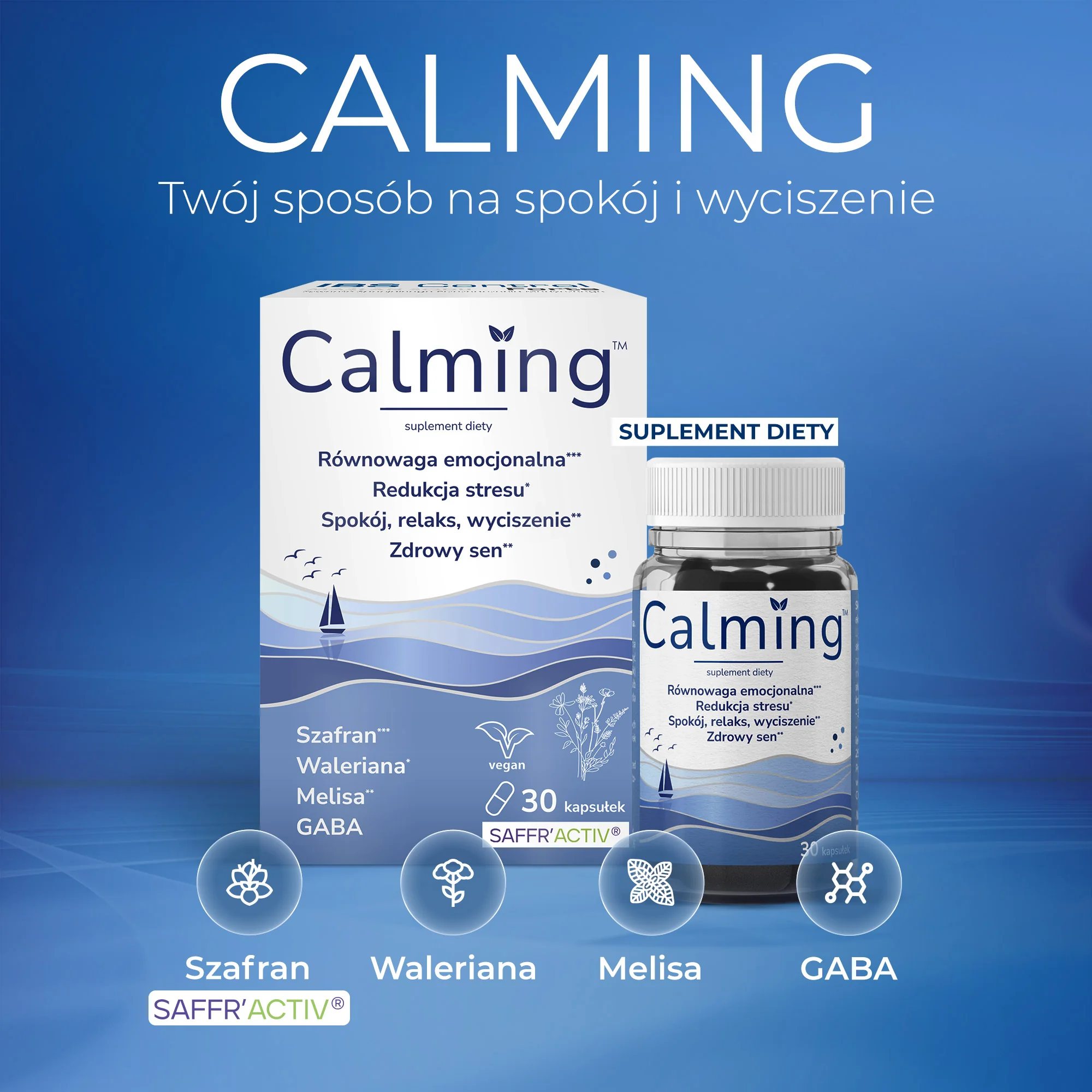Domowa Apteczka Calming 30 kapsułek