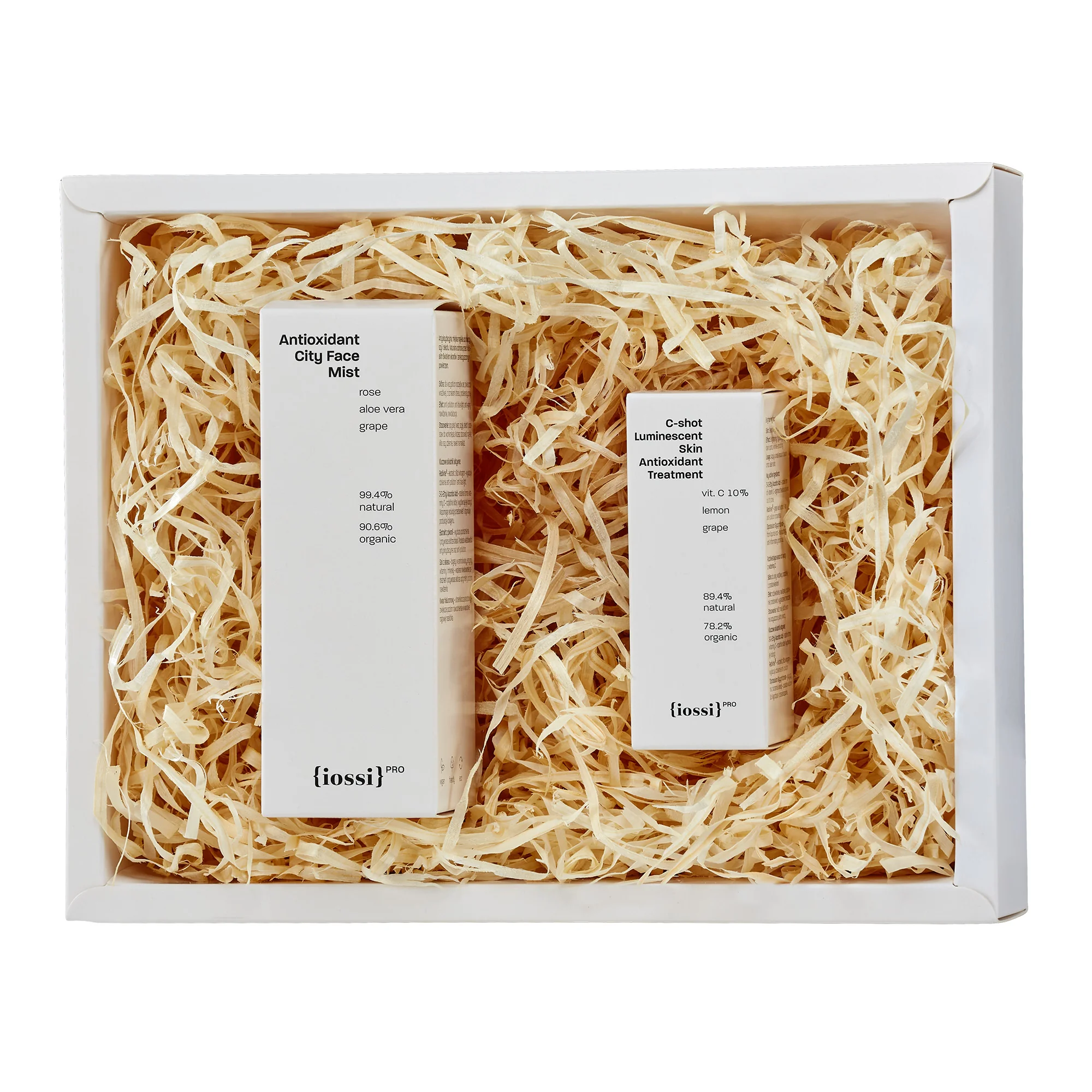 Iossi Hey Skin! Antioxidant & Anti-pollution Set zestaw mgiełka i serum do twarzy, 100 ml+ 30 ml