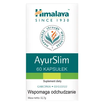 Himalaya Ayurslim, suplement diety, 60 kapsułek