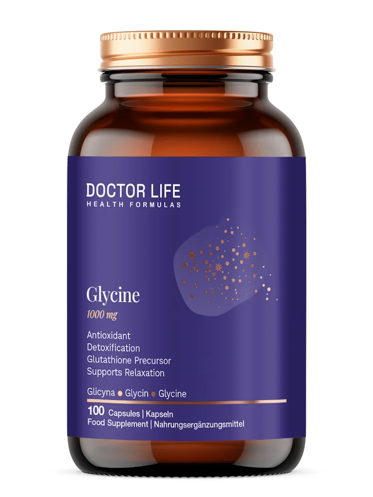 Doctor Life L-Glycine 1000mg 100 kapsułek