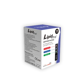 Diather LipidPro, paski testowe do mierzenia profilu lipidowego, 10 szt 