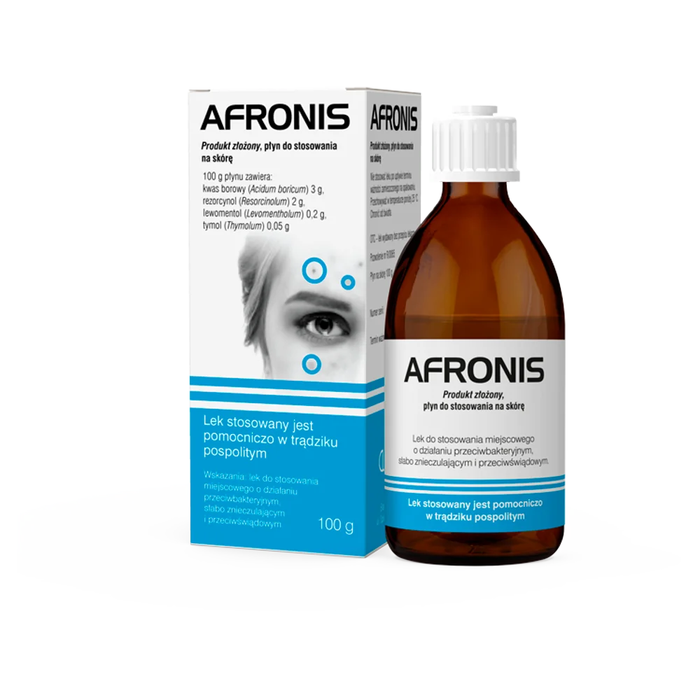 Afronis płyn do stosowania na skórę, 100 g