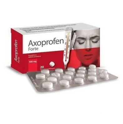 Axoprofen Forte 400 mg 50 tabletek powlekanych