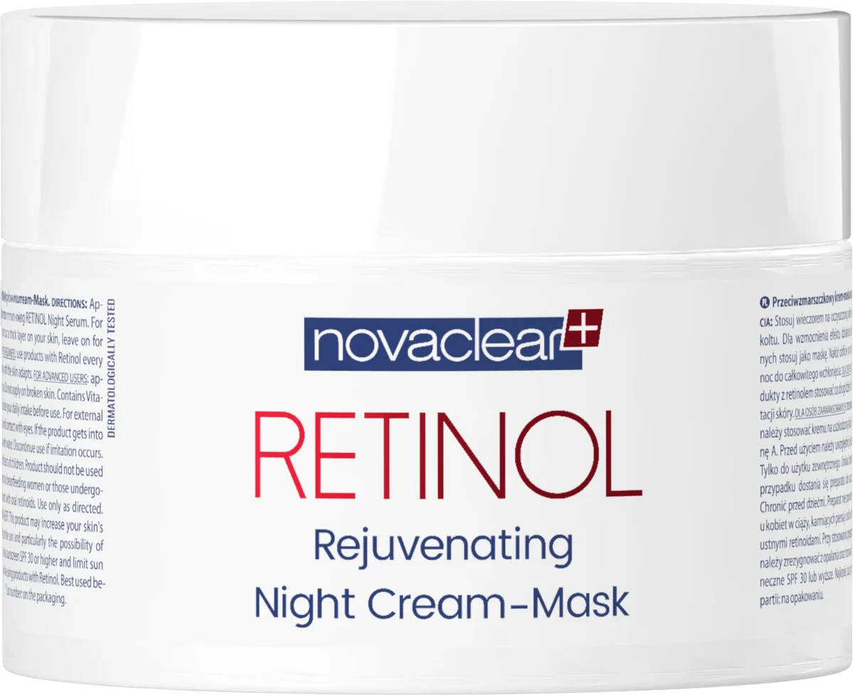 Novaclear Retinol krem-maska na noc, 50 ml