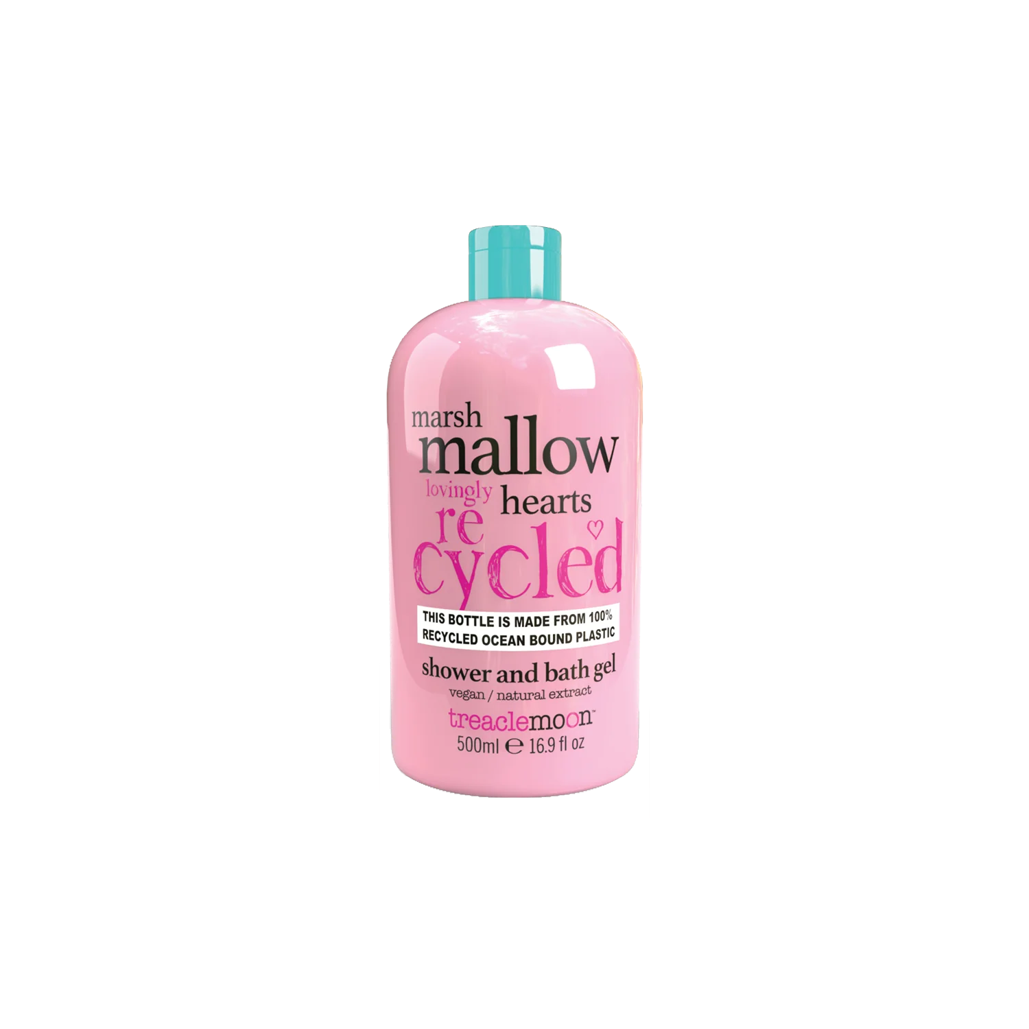 Treaclemoon Marshmallow Hearts Żel pod prysznic i do kąpieli, 500 ml