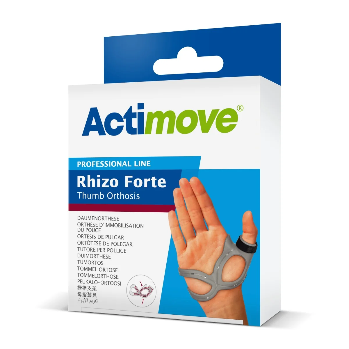 Actimove Professional Line orteza kciuka lewa rozmiar L, 1 szt.