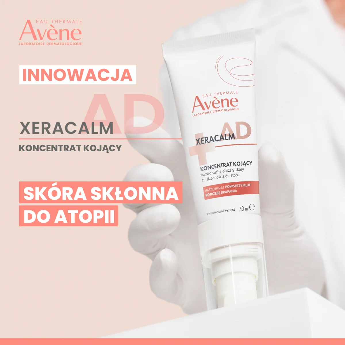 Avene XeraCalm A.D Koncentrat kojący, 40 ml