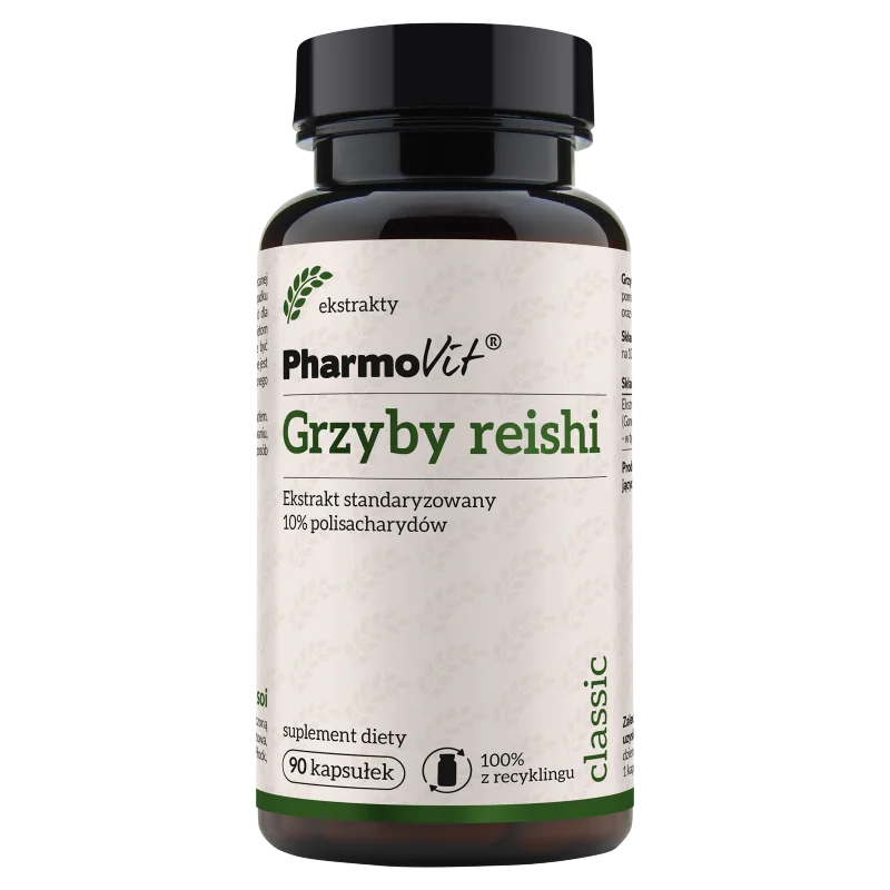 Pharmovit Grzyby Reishi 90 kapsułek