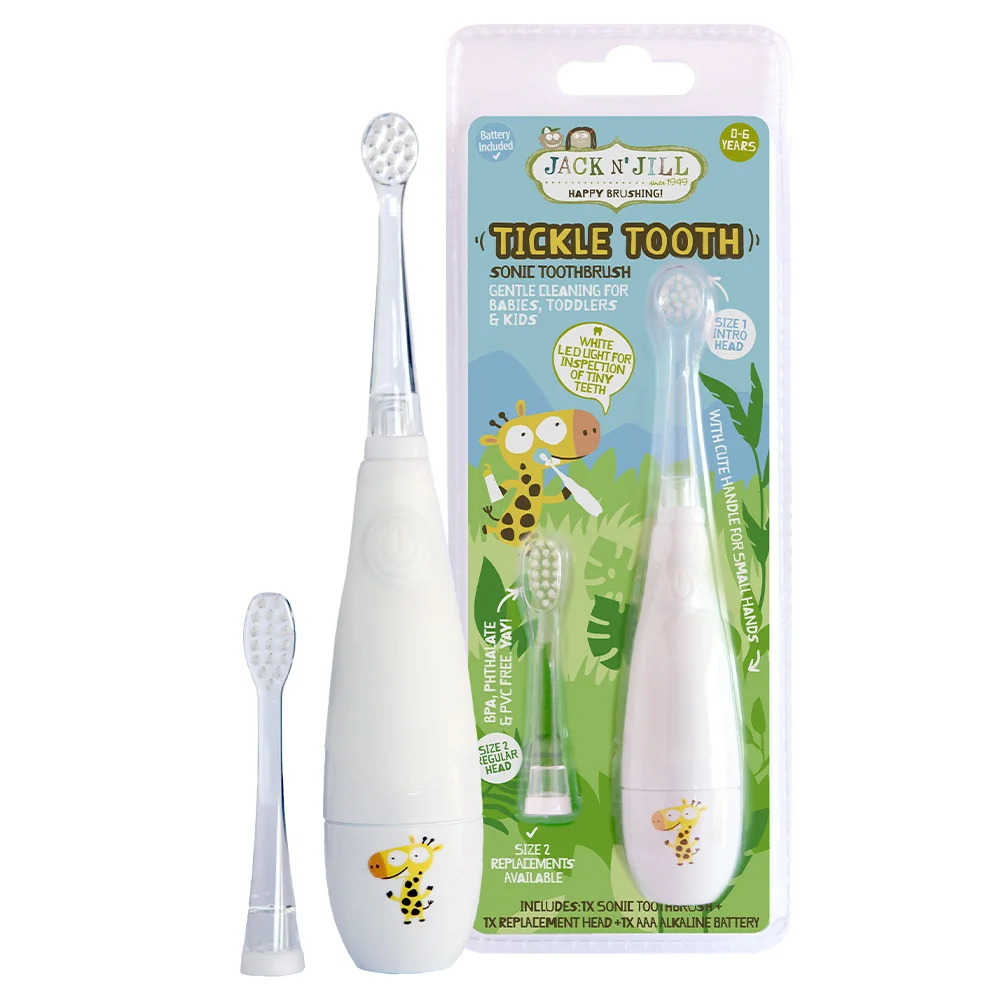 Jack N' Jill Tickle Tooth szczoteczka soniczna dla dzieci, 1 szt.