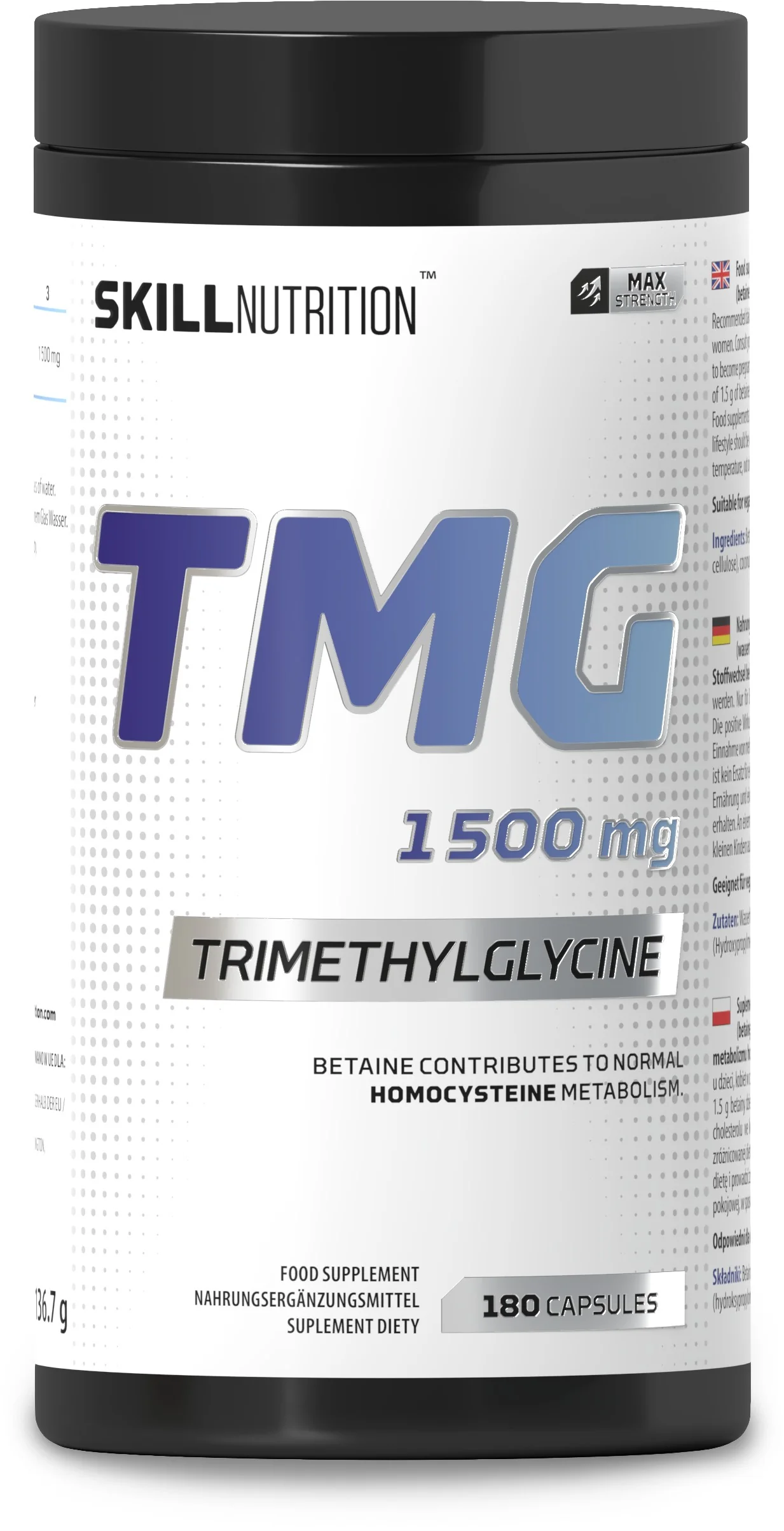 Skill TMG 1500 mg 180 kapsułek wegańskich