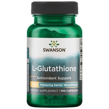 Swanson L-Glutation 100 mg, suplement diety, 100 kapsułek 