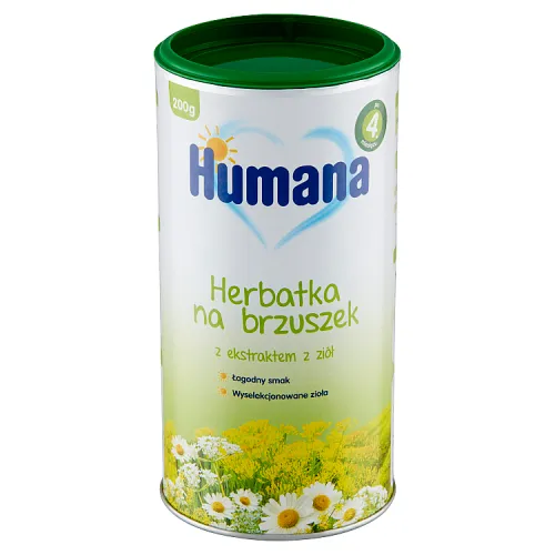 Humana Herbatka Na Brzuszek, napój rozpuszczalny, 200 g