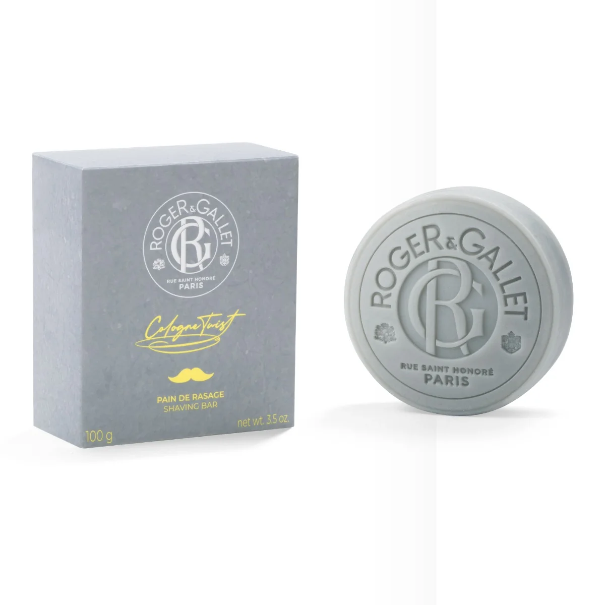Roger & Gallet Cologne Twist mydło do golenia w kostce, 100 g