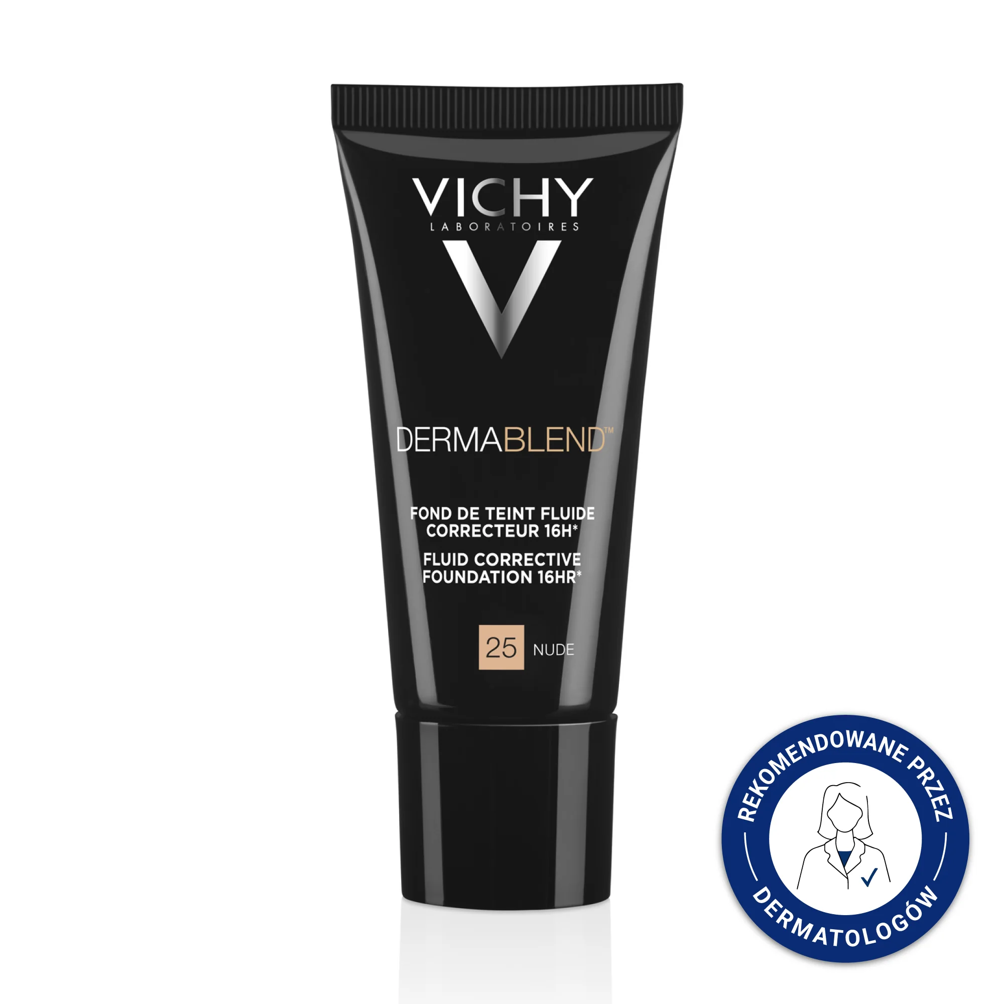 Vichy Dermablend fluid korygujący 16 h, SPF 25, 25 Nude, 30 ml