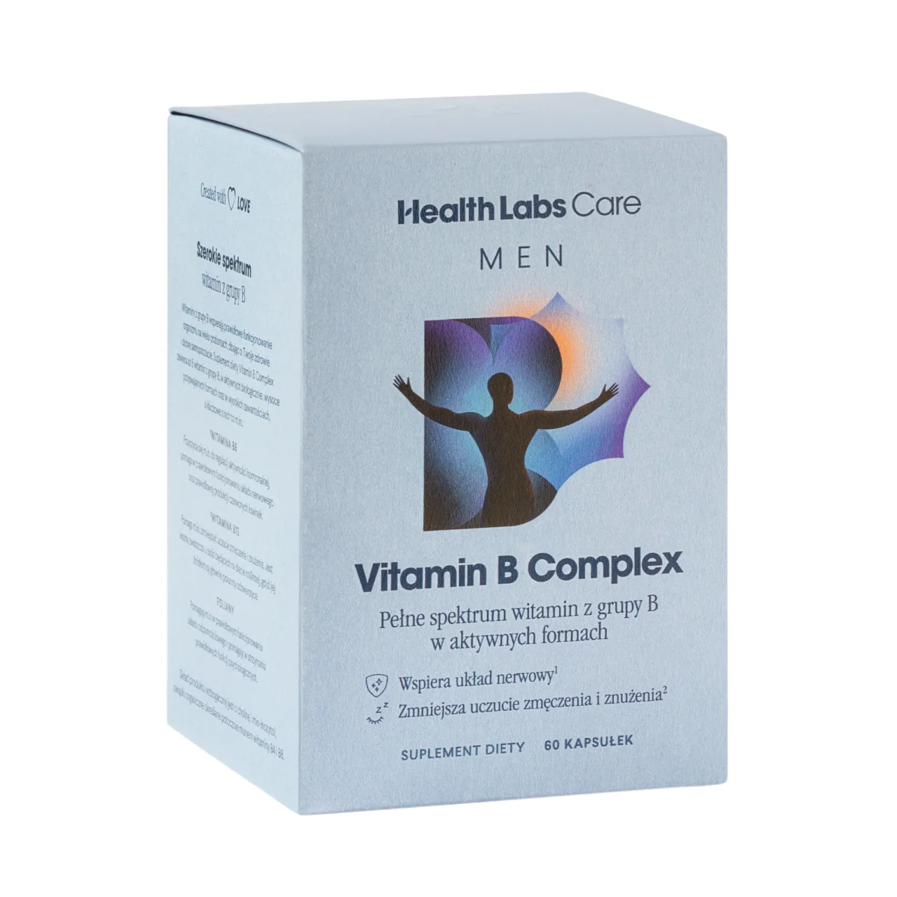 Health Labs Care MEN Vitamin B Complex 60 kapsułek
