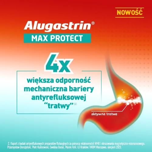 Alugastrin Max Protect 10 saszetek po 10 ml
