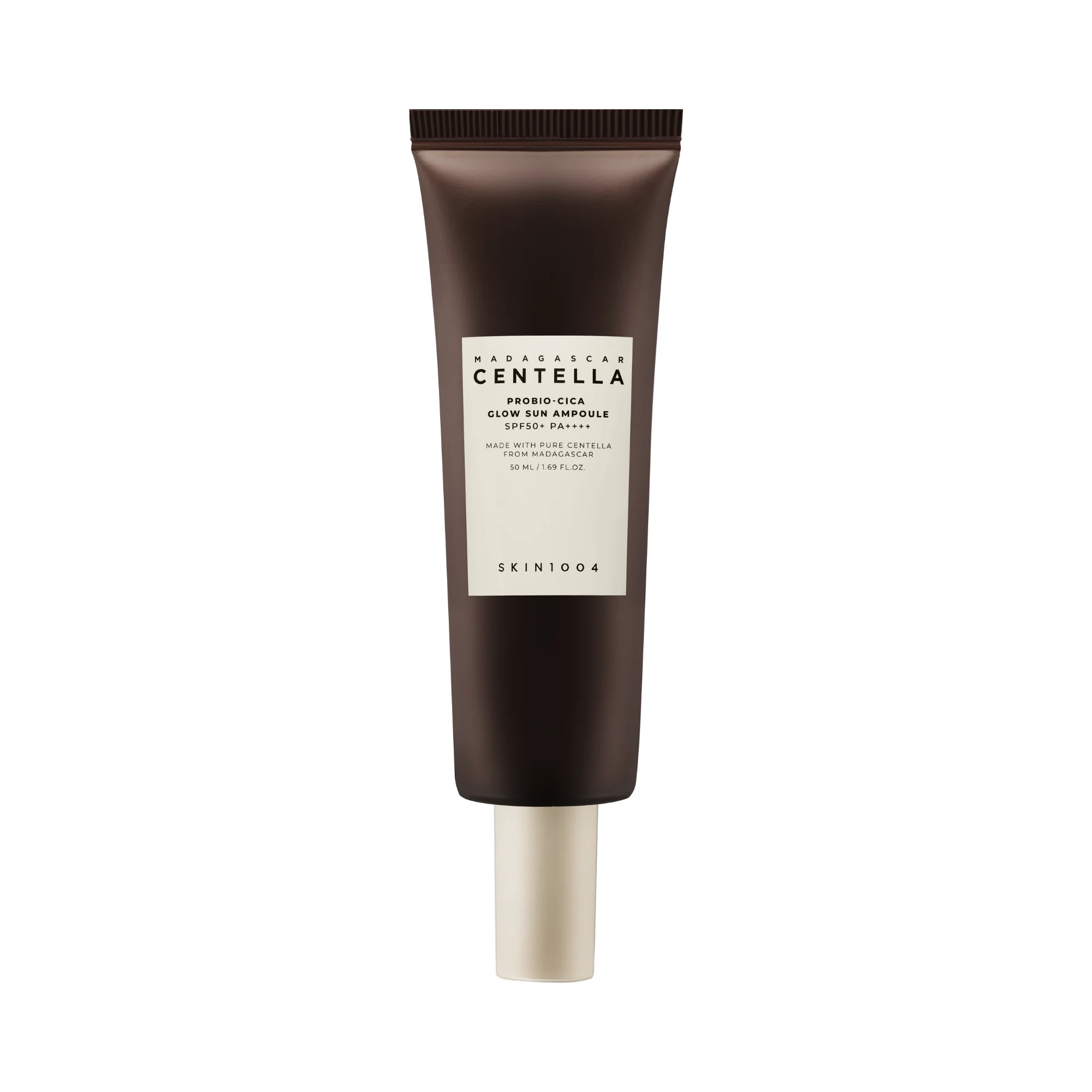 SKIN1004 Madagascar Centella Probio-Cica Glow Sun Ampoule SPF 50+ Krem ochronny do twarzy, 50 ml