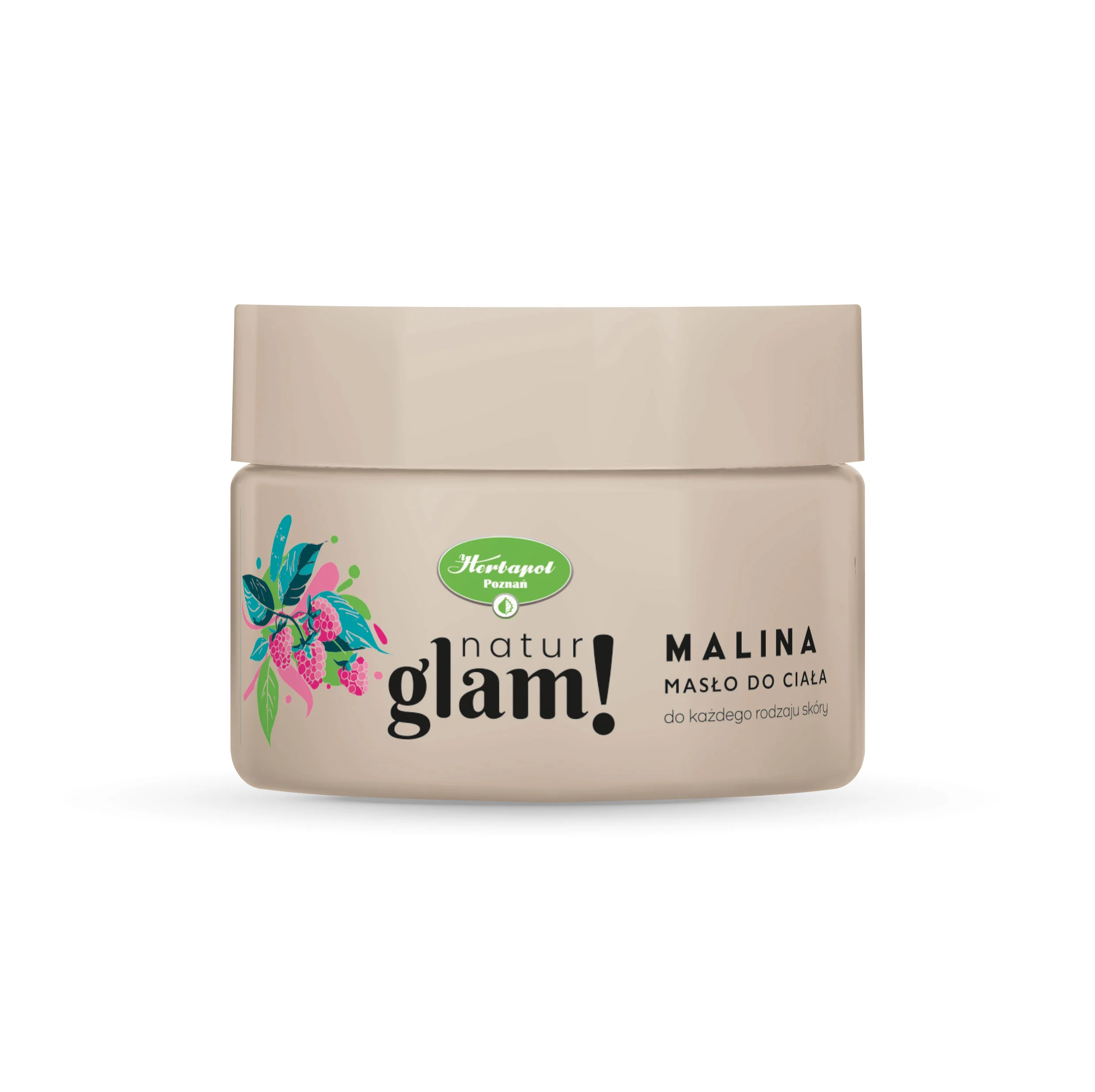 NaturGlam! Malina masło do ciała, 300 ml
