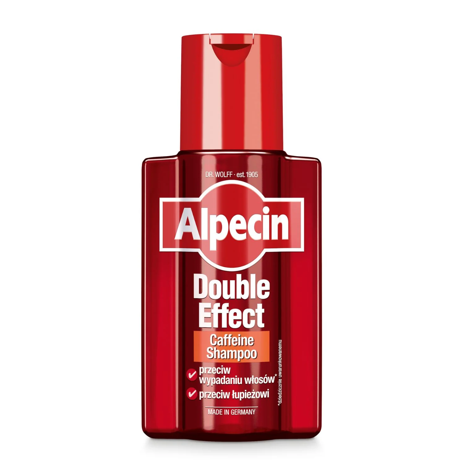Alpecin Double Effect Coffeine szampon do włosów, 200 ml