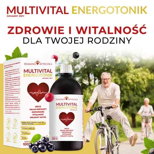 Multivital Energotonik płyn, 1000 ml