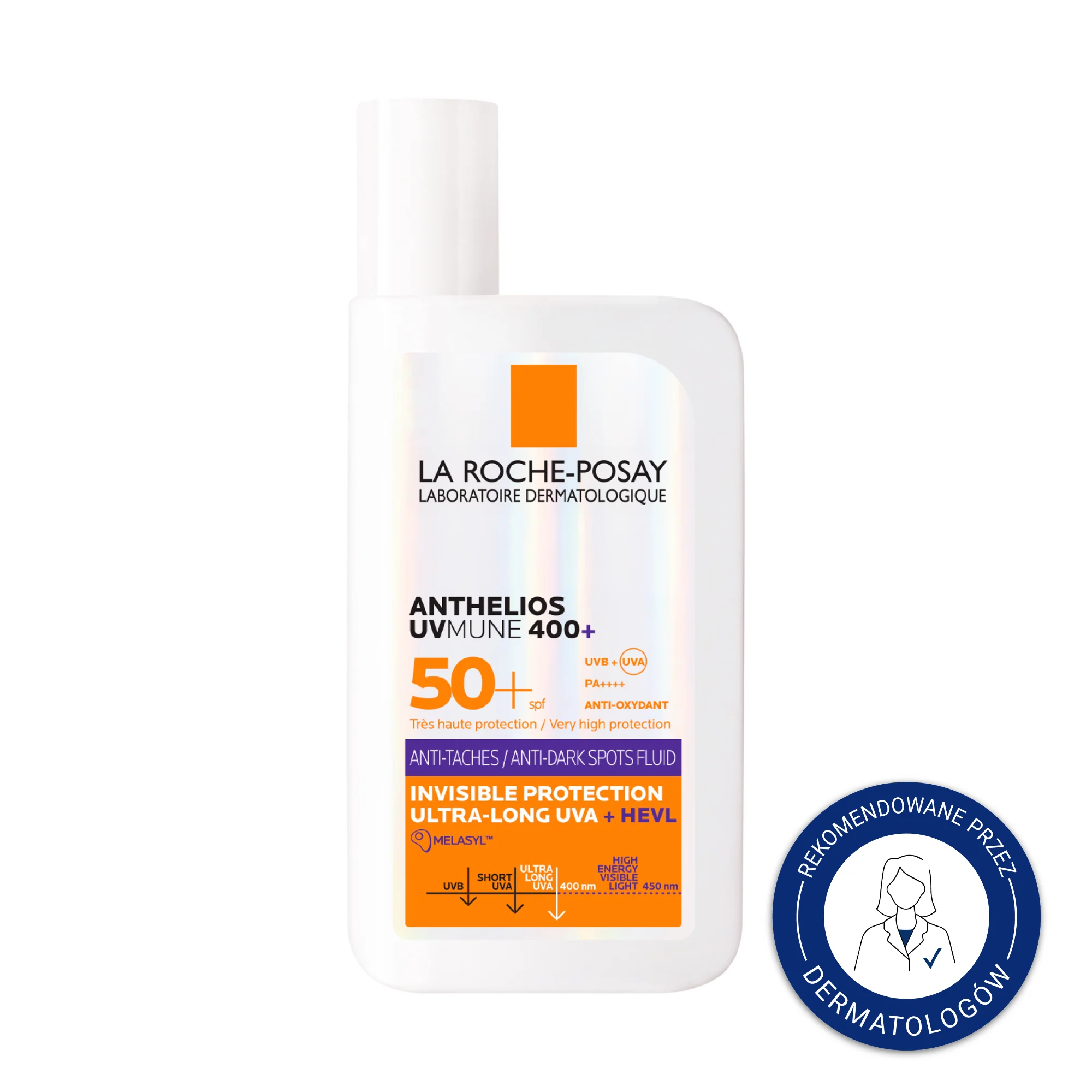La Roche-Posay  Anthelios UVMUNE400 Fluid przeciw przebarwieniom z SPF 50+, 50 ml