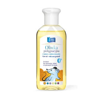 Skarb Matki oliwka pielęgnacyjna z olejkiem z kiełków kukurydzy dla dzieci, 200 ml