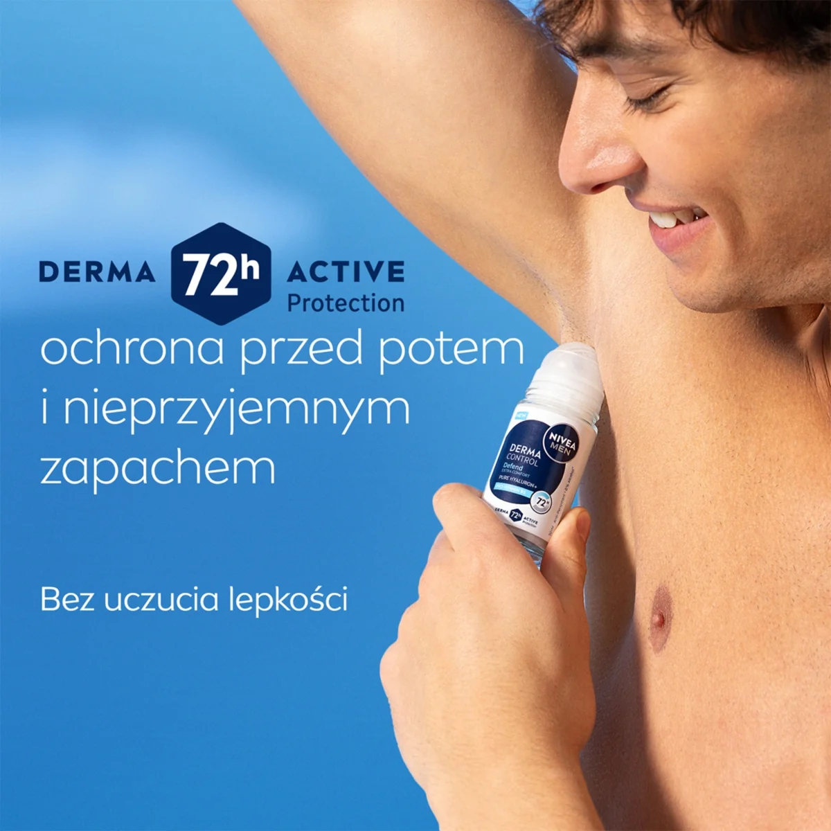 Nivea Men Derma Control Defend antyperspirant roll-on, 50 ml