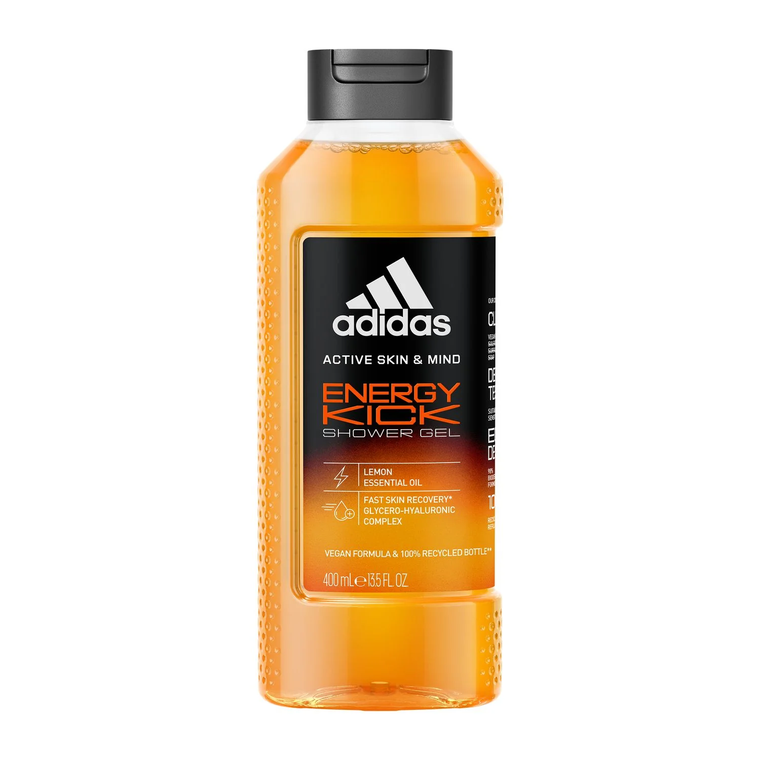 adidas Active Skin & Mind Energy Kick żel pod prysznic 3 w 1 dla mężczyzn, 400 ml