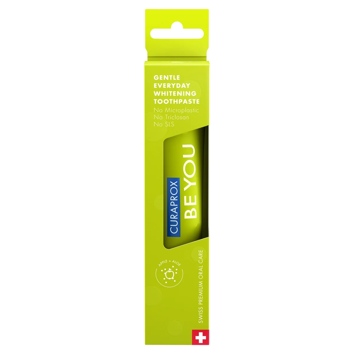 Curaprox Be You Green pasta do zębów o smaku jabłka i aloes, 60 ml