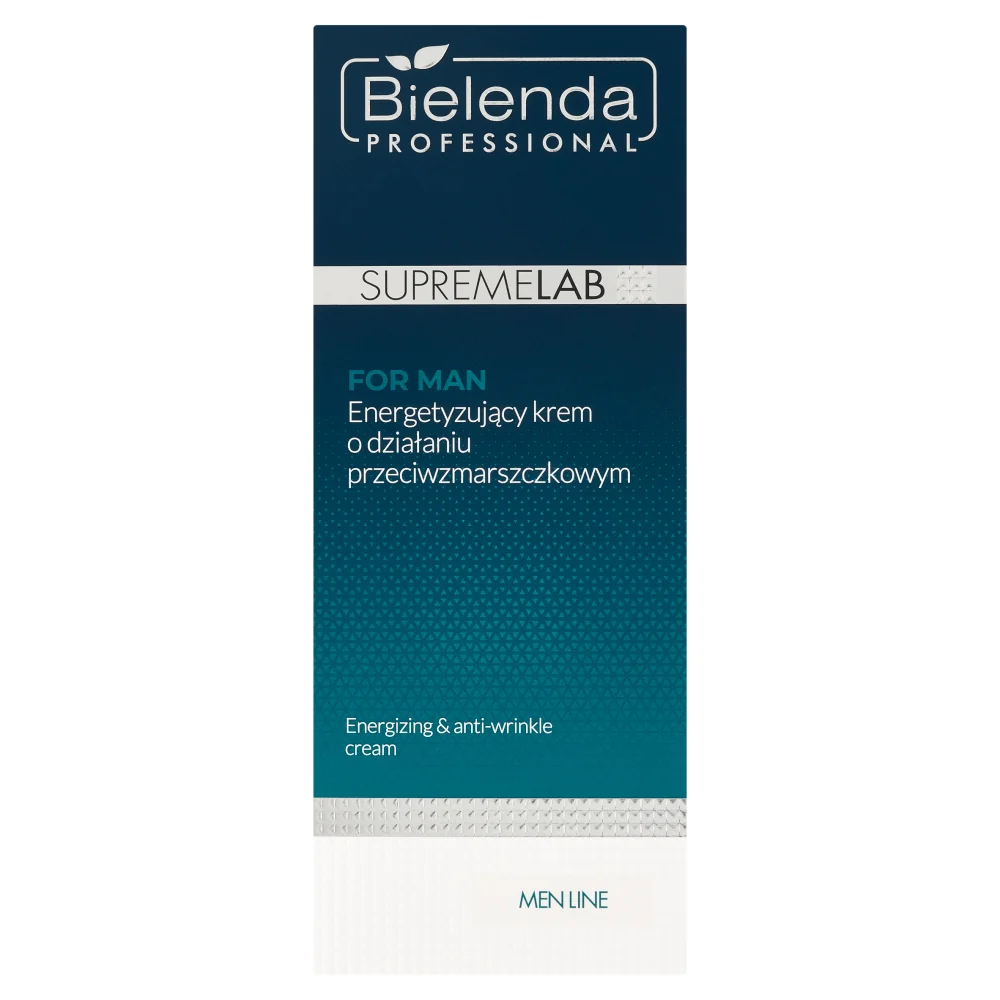 Bielenda Professional SupremeLab For Man energetyzujący krem o działaniu przeciwzmarszczkowym, 50 ml