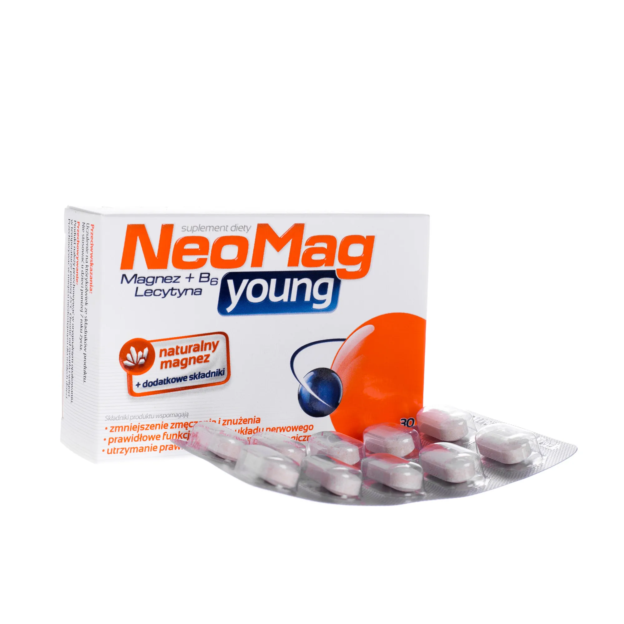 NeoMag young, suplement diety, 30 tabletek 