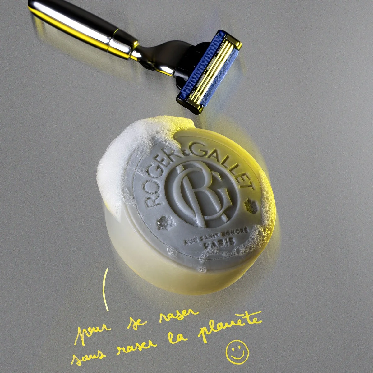 Roger & Gallet Cologne Twist mydło do golenia w kostce, 100 g