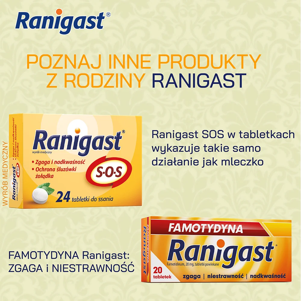 Ranigast S-O-S zawiesina doustna, 200 ml