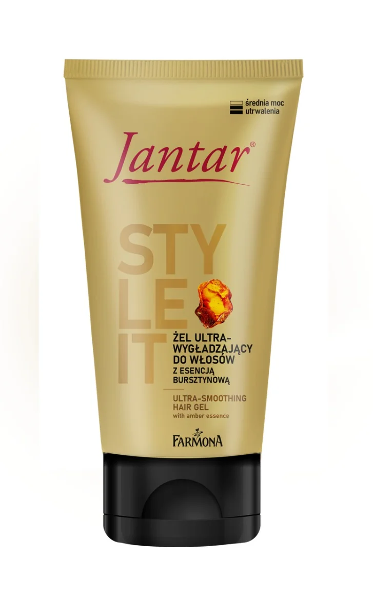 Jantar Style It żel ultrawygładzający do włosów z esencją bursztynową, 150 ml