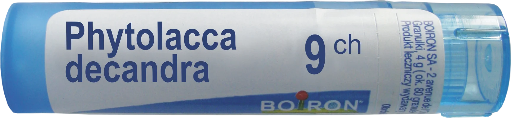 Boiron Phytolacca Decandra 9 CH granulki, 4 g