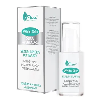 Ava White Skin, serum-maska do twarzy, 30 ml 