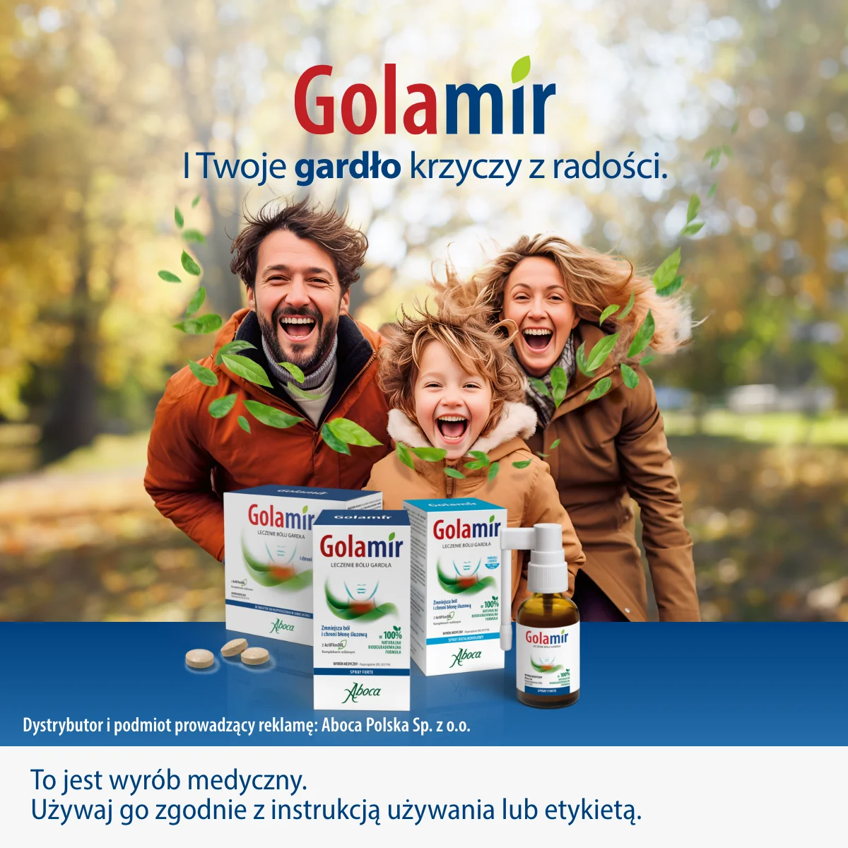 Golamir Forte spray, 30 ml
