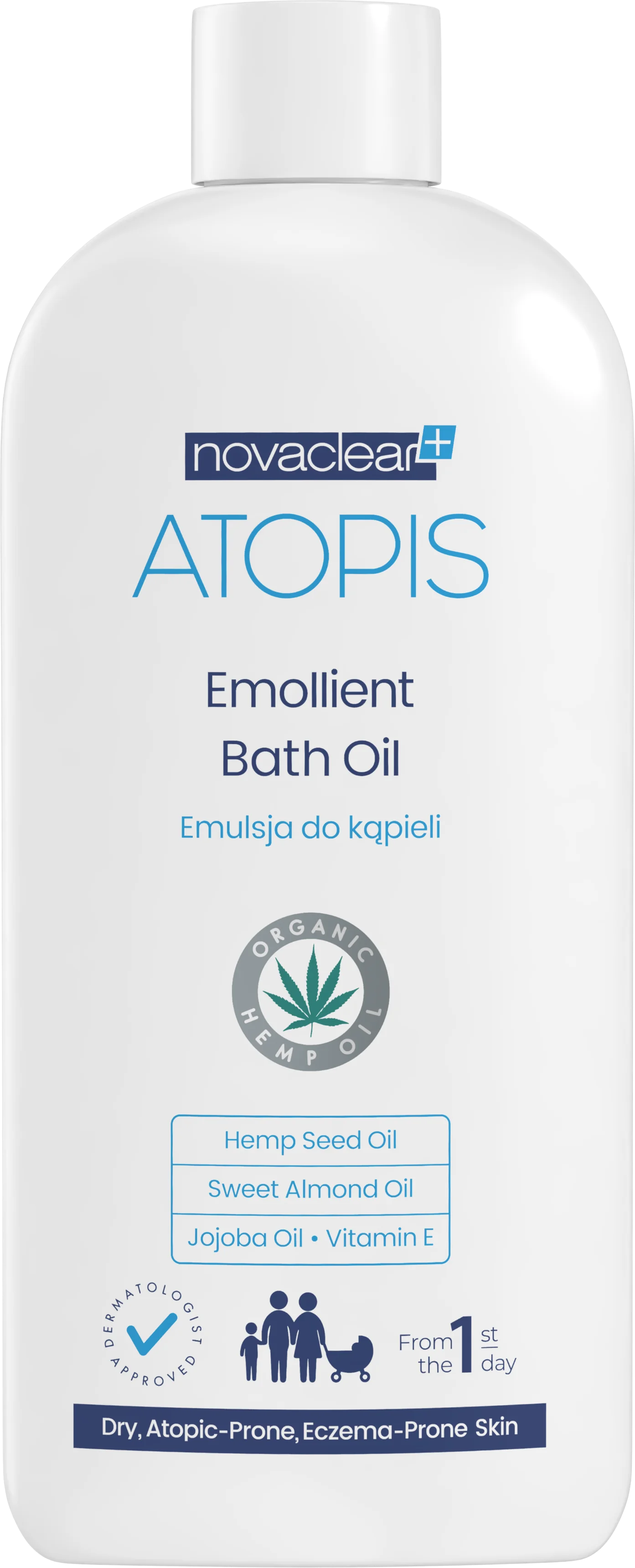 Novaclear Atopis emulsja do kąpieli, 500 ml