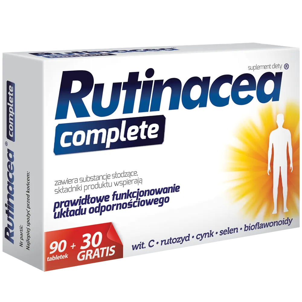 Rutinacea Complete, tabletki, 90 szt. + 30 szt.