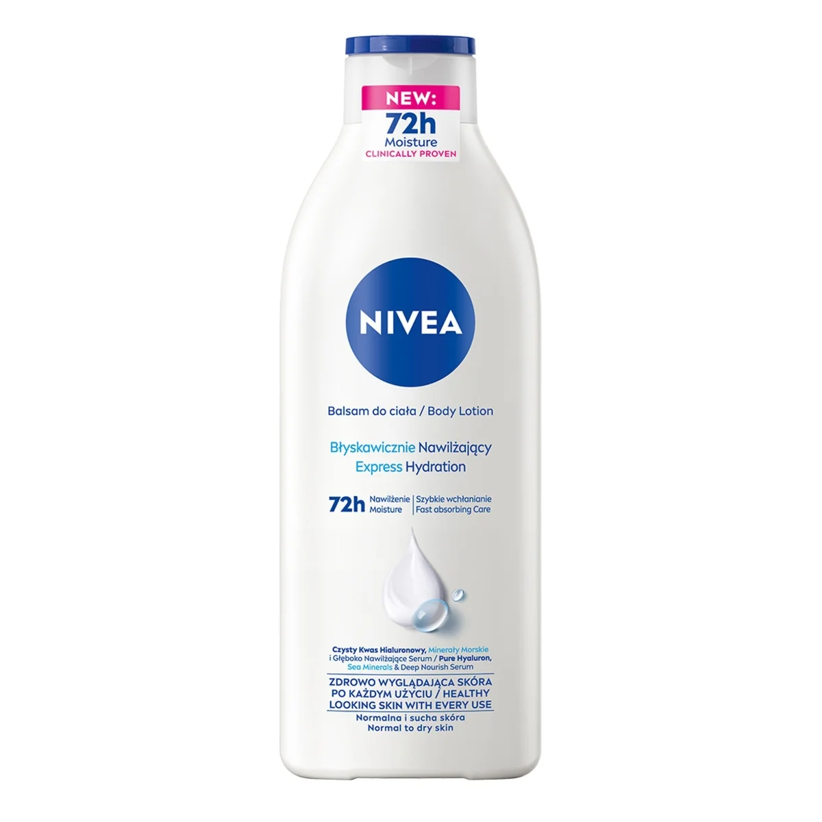 Nivea balsam do ciała błyskawicznie nawilżający, 400 ml