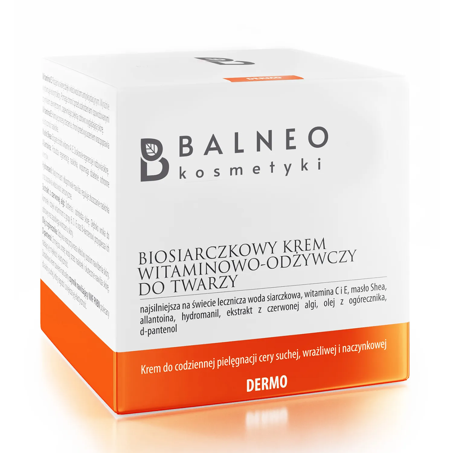 Balneokosmetyki biosiarczkowy krem do twarzy witaminowo-odżywczy, 50 ml