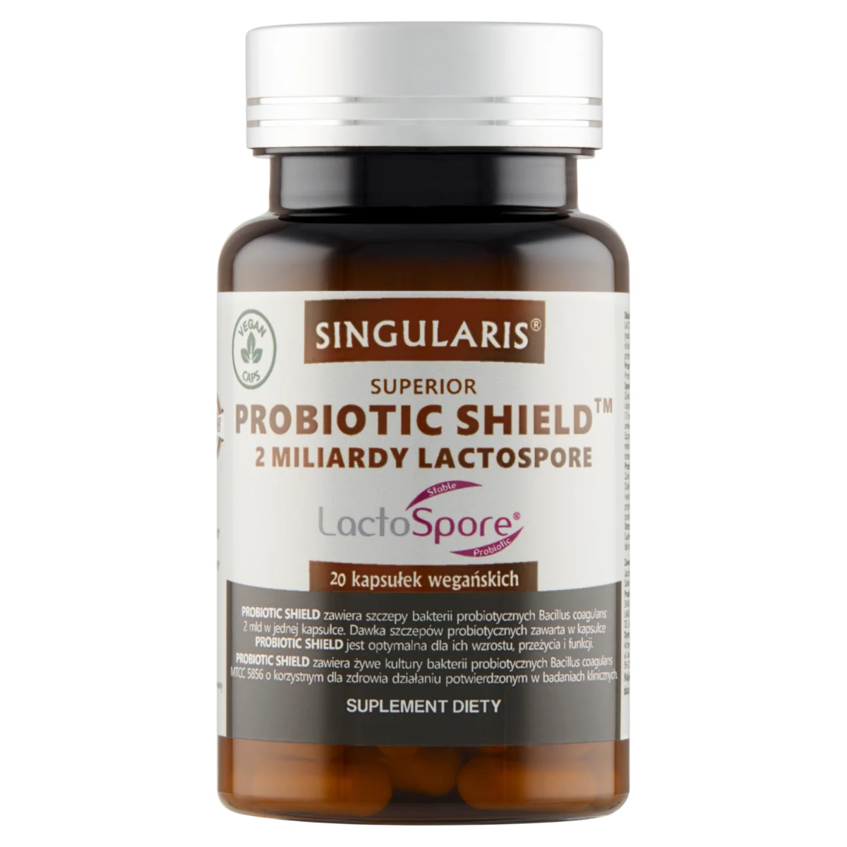 Singularis Superior Probiotic Shield 20 kapsułek