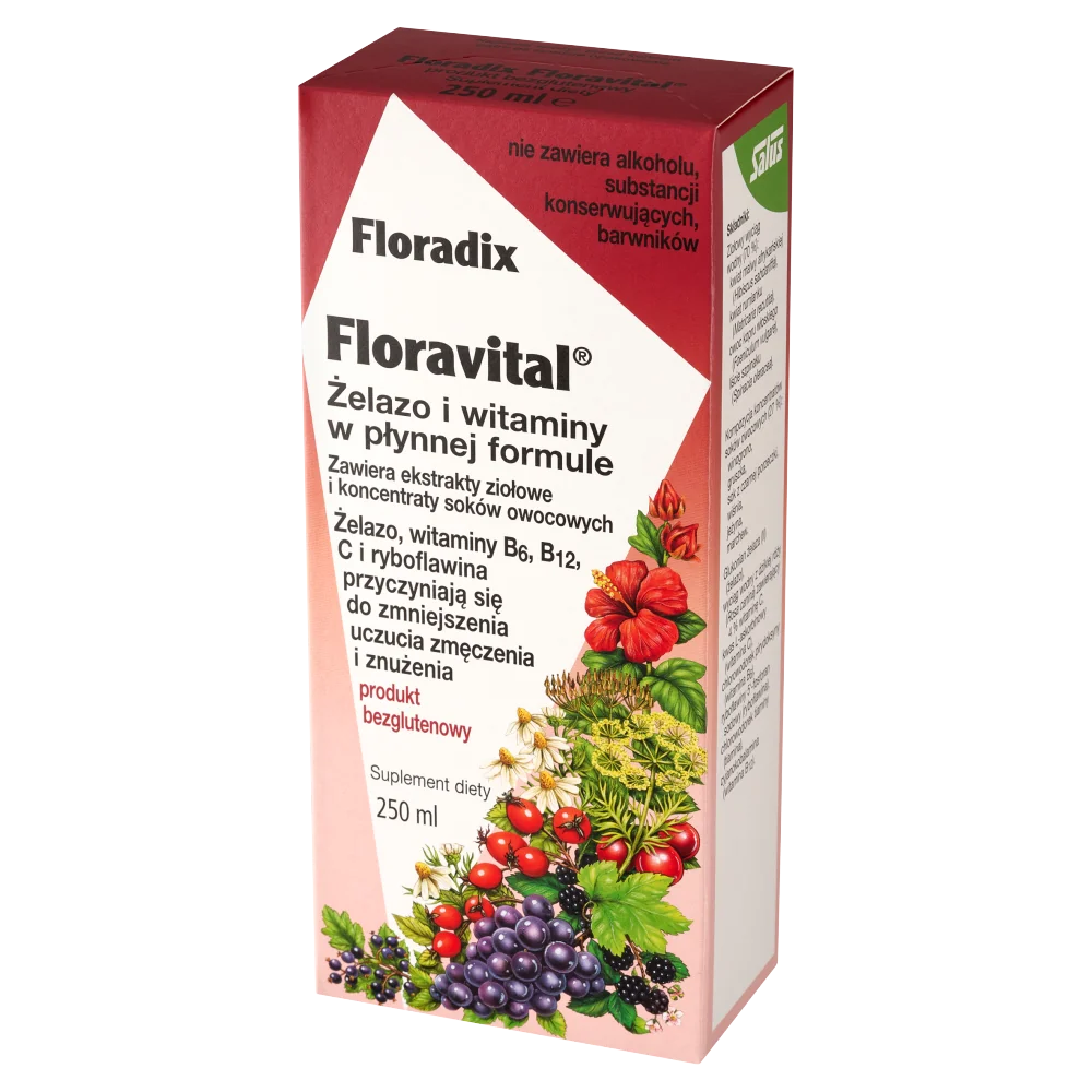 Floradix Floravital płyn, 250 ml